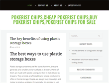 Tablet Screenshot of pokerist-chips.net